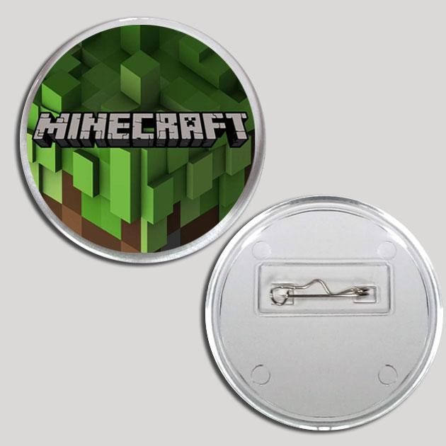 Значок акриловий "Minecraft / Майнкрафт" №33
