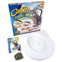Набор для приучения кошек к унитазу CitiKitty Cat Toilet Training Kit! Лучший товар