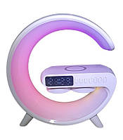 Настольная лампа-ночник Led Wireless Charging Speaker Google G11 8527 15W White UL, код: 8375121