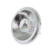 Лампа светодиодная Brille Пластик 12W Хром 33-675 NX, код: 7264255
