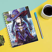 Скетчбук Sketchbook блокнот для рисования с принтом Genshin Impact - Геншин Удар 4 А3 Кавун 4 NX, код: 8301454