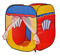 Детская игровая палатка-домик M 1402 Домик-палатка для детей 87x88x108 см