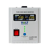 Источник бесперебойного питания ИБП Volt Polska Sinus PRO 1000E 12V 220V 1000 ВА 700 Вт с чис QT, код: 8171524