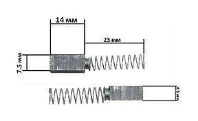 Щітки для електроінструментів