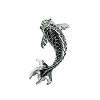 Брошка BROCHE Риба чорна BRBF113467 QT, код: 8137136