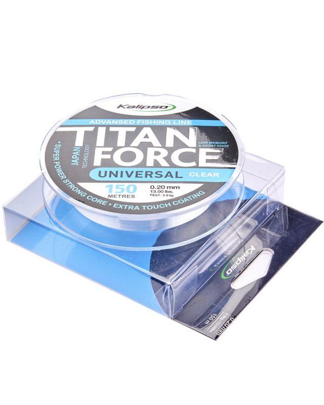 Волосінь Kalipso Titan Force Universal CL 150м 0.20мм