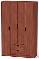 Шкаф для вещей Любовь Компанит Яблоня (120х44,8х195 см) NX, код: 2619357