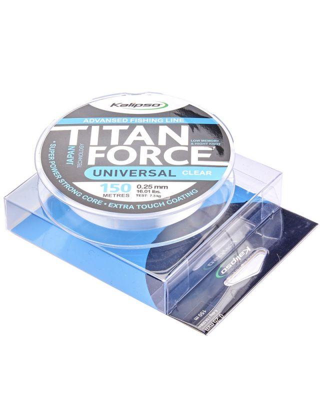 Волосінь Kalipso Titan Force Universal CL 150м 0.25мм
