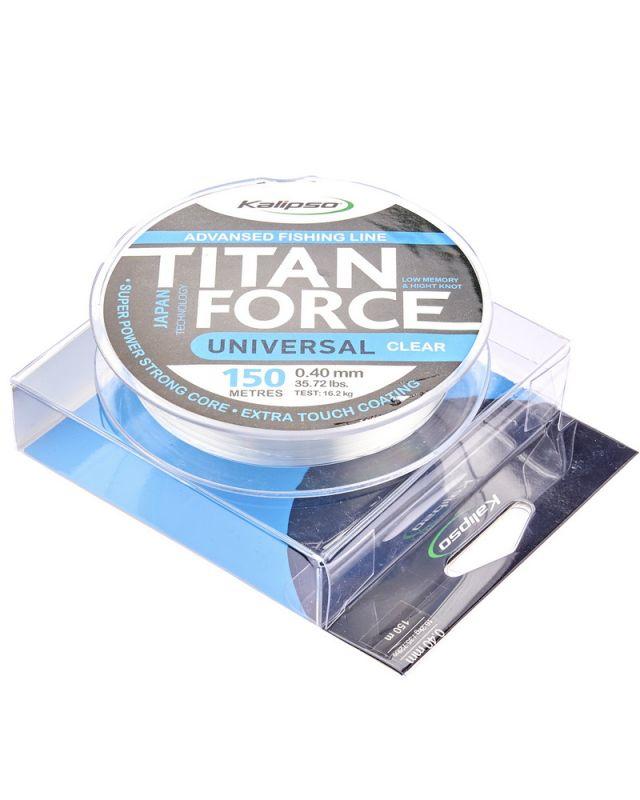 Волосінь Kalipso Titan Force Universal CL 150м 0.40мм