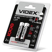 Аккумуляторы пальчиковые Videx HR6 AA Ni-MH на 1000mAh 2 шт BM, код: 8366520