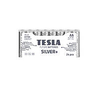 Батарейки Tesla AA SILVER+ LR6 MULTIPACK 24 шт. BM, код: 8327905