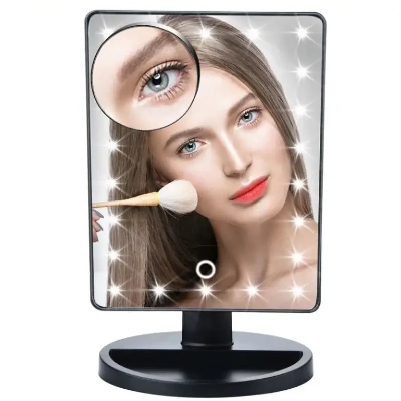 Сенсорне дзеркало з LED-підсвічуванням, Портативне дзеркало Smart Touch Mirror