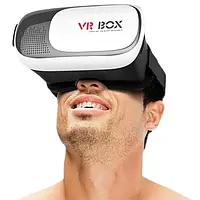 Очки виртуальной реальности VR BOX, 3D очки с пультом для телефона