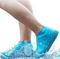 Бахилы для обуви от дождя Waterproof Silicone Shoe, Силиконовые чехлы от грязи