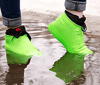 Бахіли для взуття від дощу Waterproof Silicone Shoe, Силіконові чохли від бруду