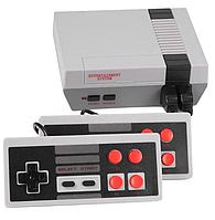 Игровая приставка Mini NES + 620 игр консоль с джойстиками Серая