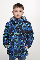 Куртка для мальчика Snowgenius D442-08 134 см Синий (2000989393115) UL, код: 8114838