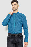 Сорочка чоловіча в карту байкова синьо-блакитний 214R99-34-022 Ager XL NX, код: 8385549