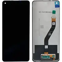 Дисплей для Samsung A215/A21 2020 модуль (экран,сенсор) оригинал, Черный