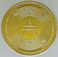 Монета сувенирная Eurs Cardano ADA Золотой цвет (ADA-G-2) BM, код: 8150793