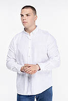 Рубашка однотонная мужская MCL 32602-B 4XL Белый (2000989743644) NX, код: 8126329
