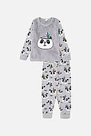 Пижама для девочки 158 серый MINI NIGHT ЦБ-00239442 NX, код: 8431074