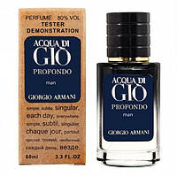 Парфюм Giorgio Armani Acqua di Gio Profondo - Selective Tester 60ml BM, код: 8304673