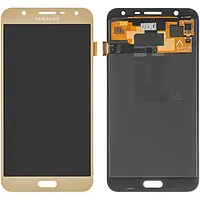 Дисплей для Samsung SM J701/J7 Neo 2018 (OLED) модуль (экран,сенсор) Золотой