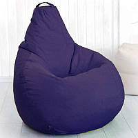 Кресло мешок груша Beans Bag Оксфорд Стронг 90*130 см Синий (hub_YIvC94730) NX, код: 1678744