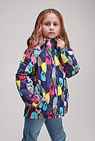 Куртка для девочки Snowgenius D442-020 116 см Темно-синий (2000989273820) BM, код: 8113681