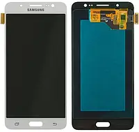 Дисплей для Samsung SM J500/J5 2015 (OLED) модуль (экран,сенсор) Белый