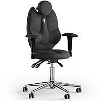 Кресло KULIK SYSTEM TRIO Ткань с подголовником без строчки Черный (14-901-BS-MC-0507) NX, код: 1668749