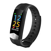 Фитнес браслет Smart Band ST CD01 Тонометр + ЭКГ + PPG Черный (SBCD01BK) UP, код: 1529623