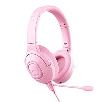 Детские наушники Picun Q5 проводные с микрофоном Pink (3_01861) NX, код: 8152891