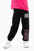Спортивні штани для дівчинки Cegisa 10259 122 см Чорний (2000989648994) BM, код: 8122157