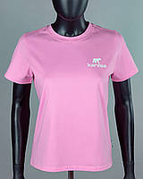 Женская футболка классическая розовая размер XXL (XXL010R) ep