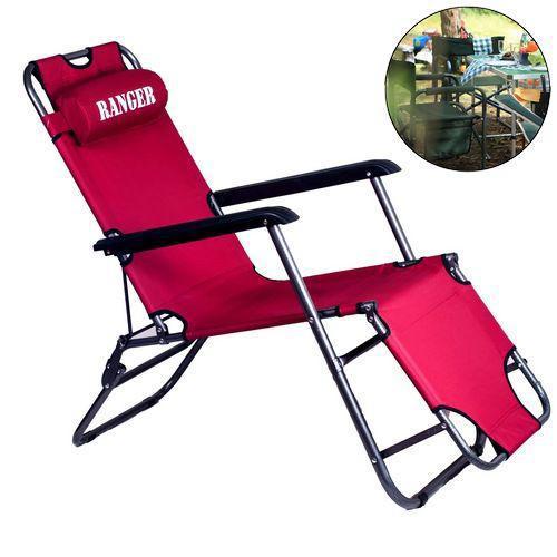 Туристичне крісло складне Ranger Comfort_3. Шезлонг складний Рейнджер RA_3304.
