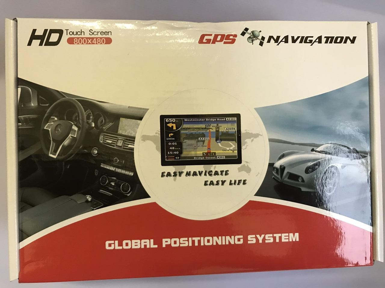 GPS Навигатор для легкового авто сенсорный 5 дюймов, Хороший джипиэс автонавигатор с ОС Windows в автомобиль - фото 9 - id-p2177362817