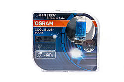 Лампи головного світла Osram H4 100/90W Cool Blue Hyper 62193CBB (2 шт)