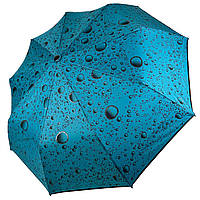 Женский зонт полуавтомат на 9 спиц антиветер с пузырями от Toprain бирюзовый TR0541-1 NB, код: 8324115