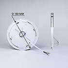 Світильник світлодіодний Biom MD-01-R38-5 38w круглий 5000 K чорний, фото 7