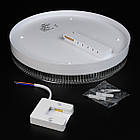 Світильник світлодіодний Biom BYR-03-18-5 18w круглий 5000К, фото 6