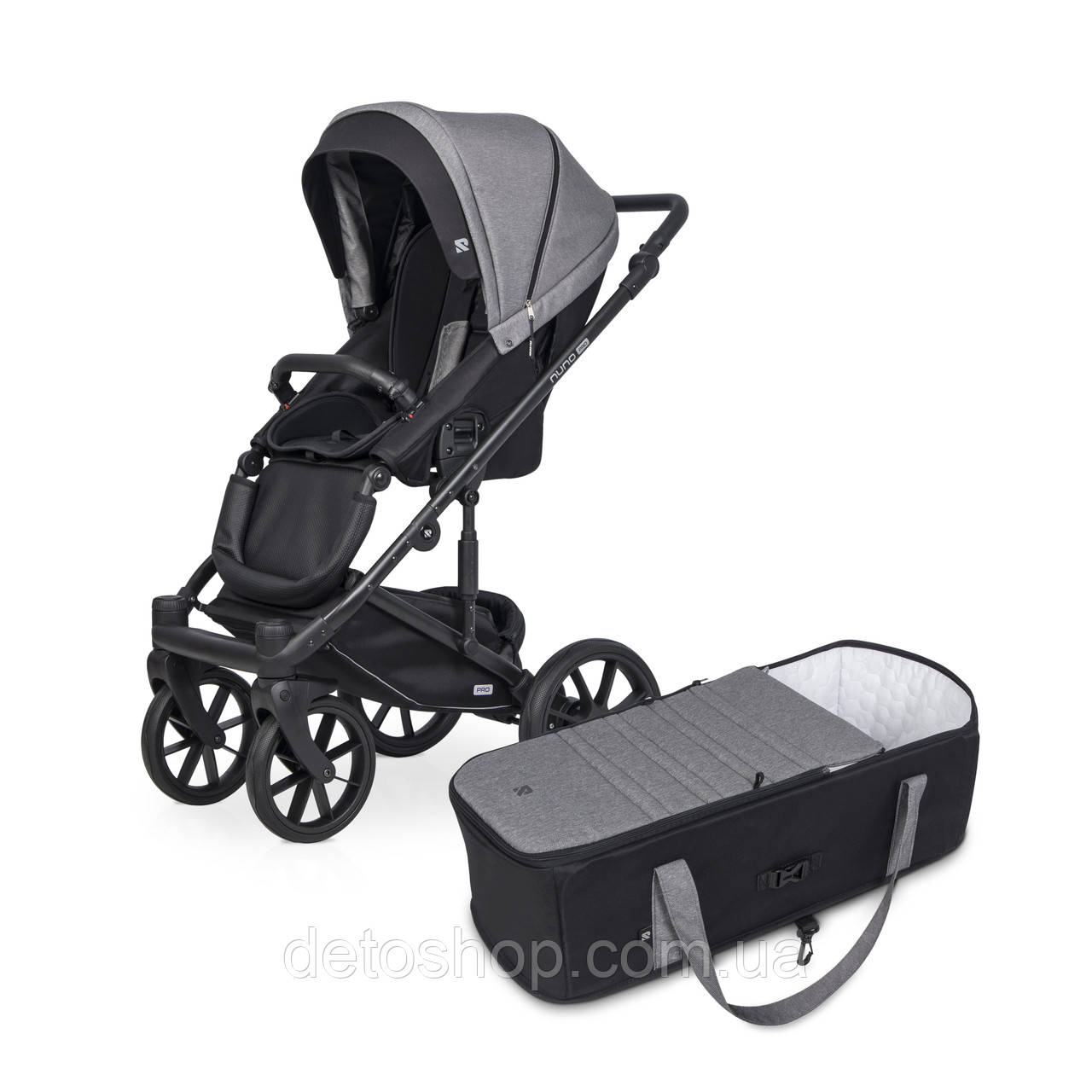 Прогулянкова коляска Riko Nuno Pro 05 Titanium