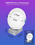 Govee Світильник даунлайт B601B Smart LED Recessed Lights, 2 шт., RGBWW, WI-FI/Bluetooth, білий, фото 8