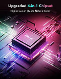 Govee Стрічка світлодіодна розумна H61E1, 5 м, RGBICW, WI-FI/Bluetooth, білий, фото 4
