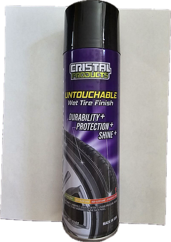 Спрей для блиску шин Cristal Products Untouchable Wet Tire Finish США, фото 2