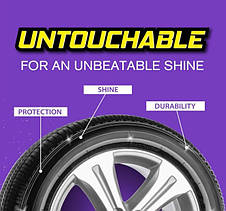 Спрей для блиску шин Cristal Products Untouchable Wet Tire Finish США, фото 3