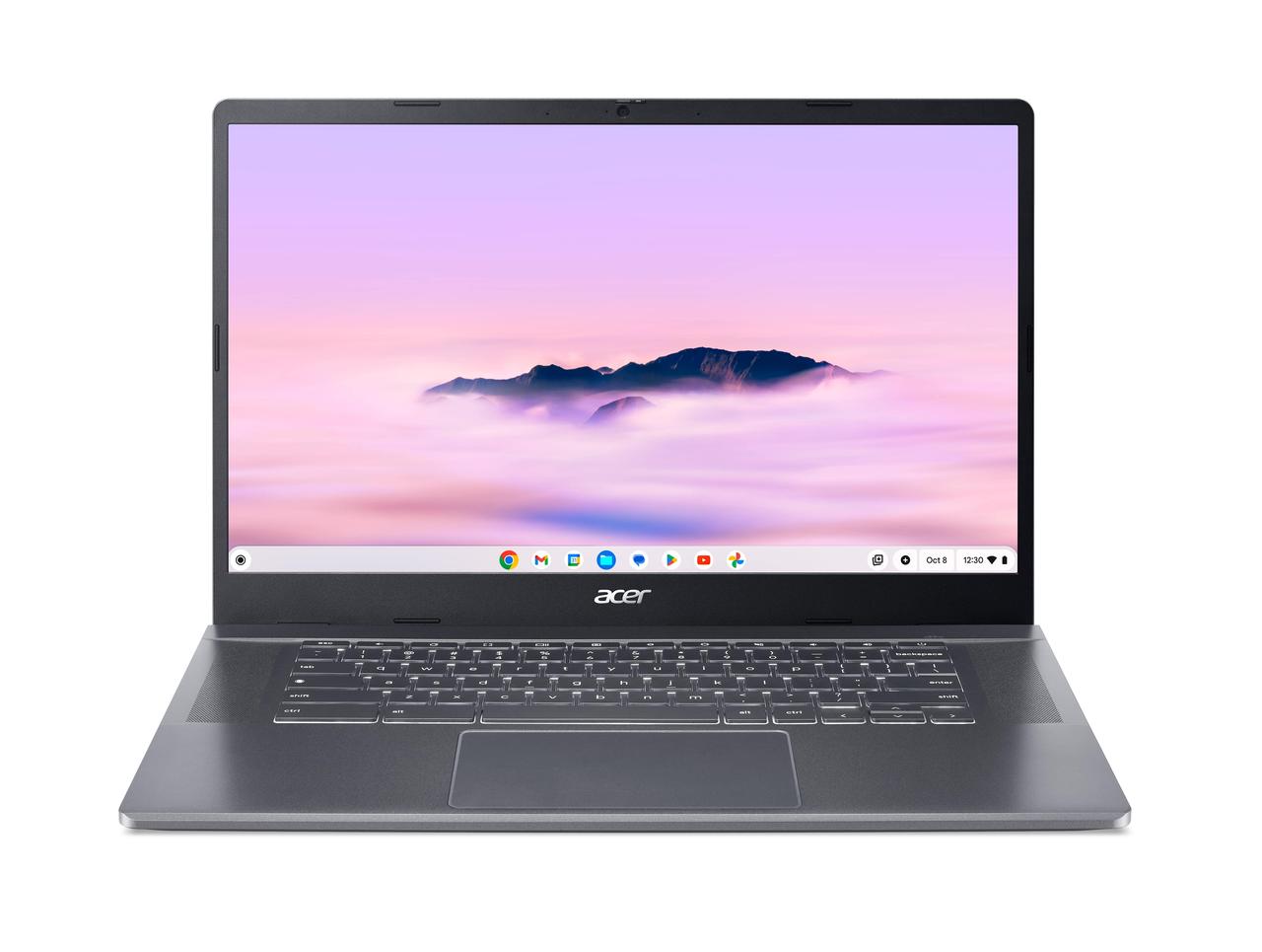 Acer Ноутбук Chromebook CB515-2H 15" FHD IPS, Intel i5-1235U, 8GB, F512GB, UMA, ChromeOS, сірий, фото 1