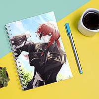 Скетчбук Sketchbook блокнот для рисования с принтом Genshin Impact - Геншин Удар 10 А3 Кавун NB, код: 8301460