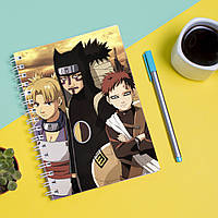 Скетчбук Sketchbook блокнот для рисования с принтом Naruto Наруто 5 А3 Кавун 48 NB, код: 8301550